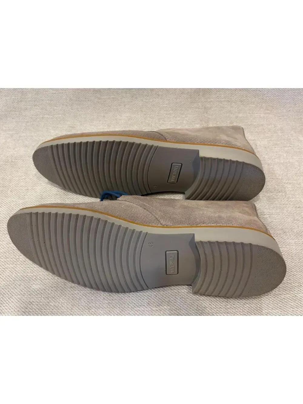 1901 Nordstrom Men’s Perforated Suede Chukka Boots Made in Italy Size 46 / 12.5